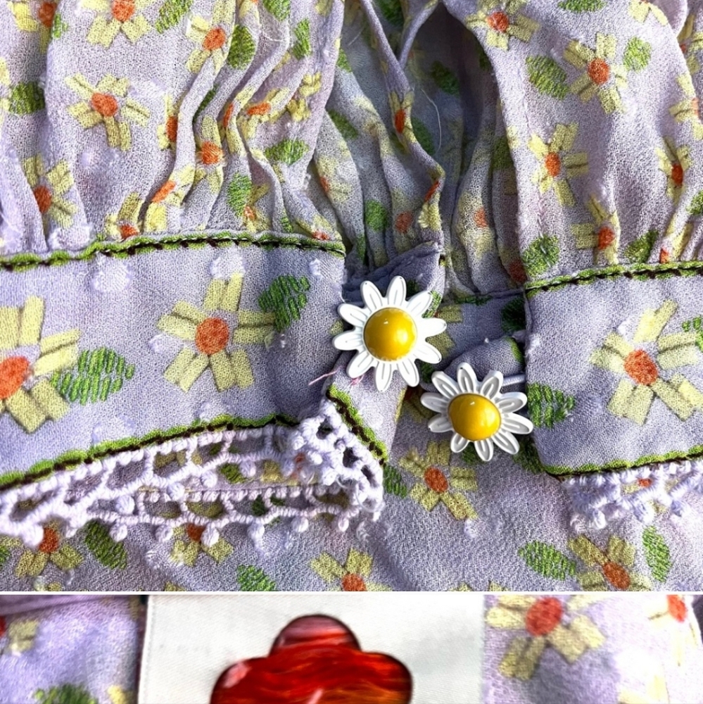 Farm Rio Blouse Size Large - Picture 5 of 5